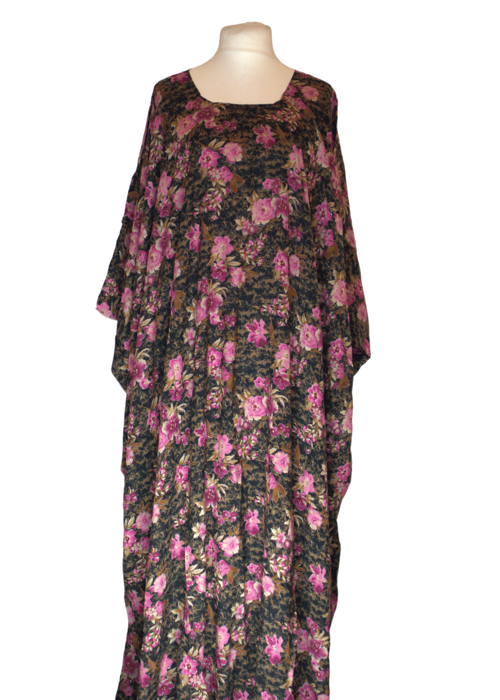 Floral Baati – Pink & Black