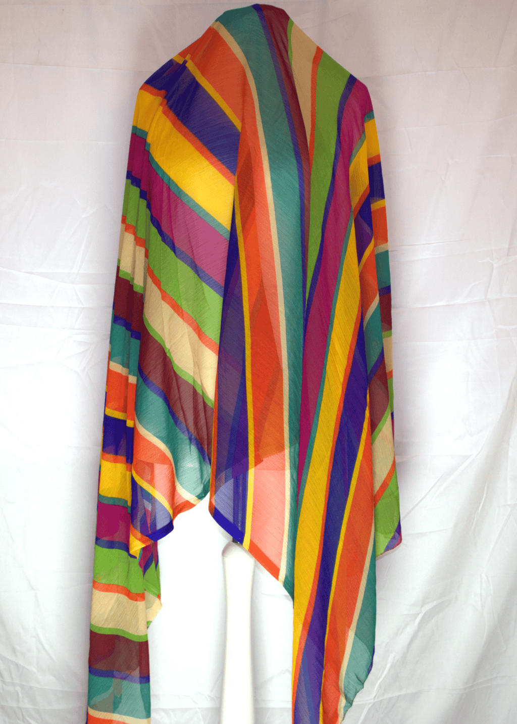 Rainbow Stripe Hijab