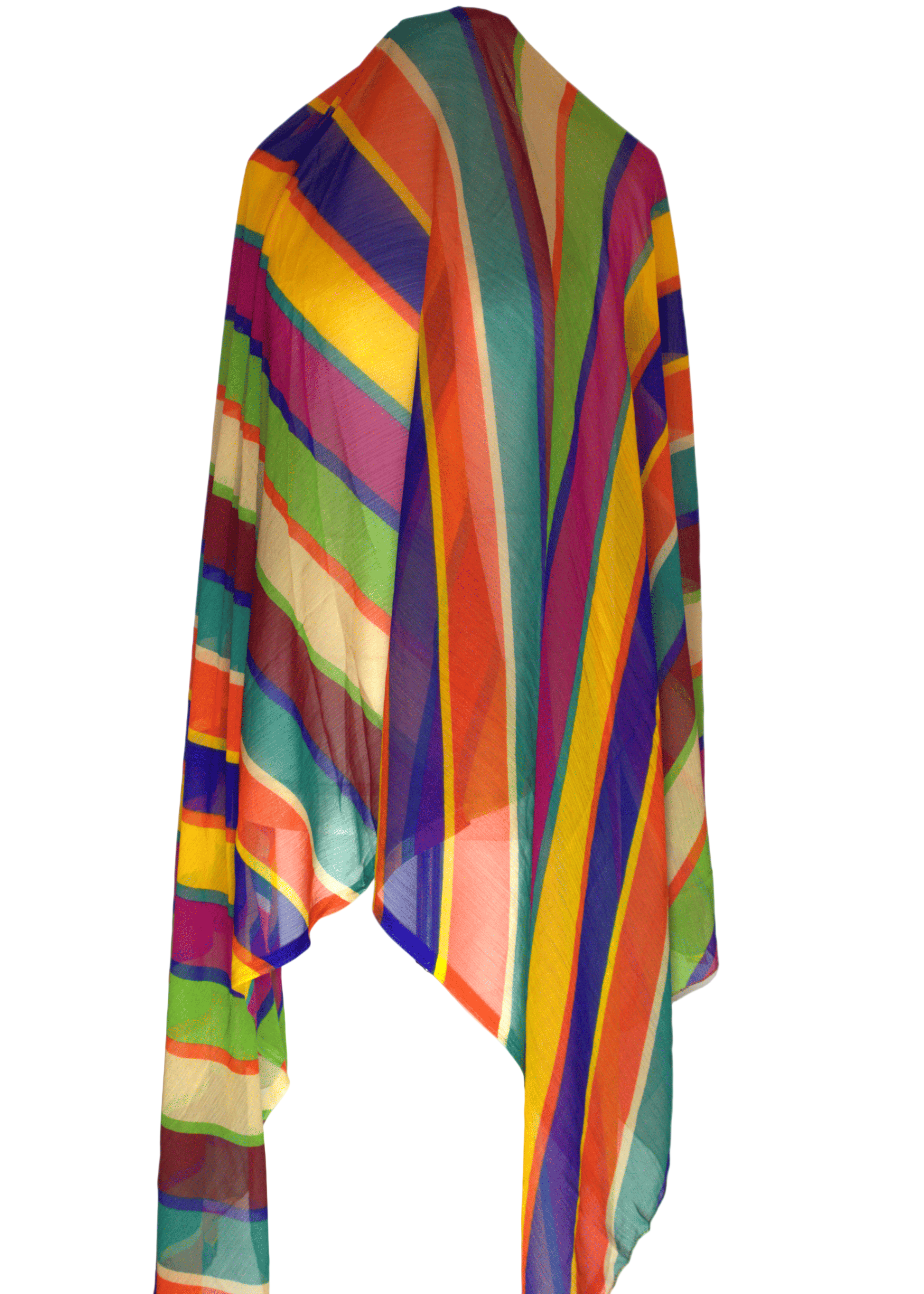 Rainbow Stripe Hijab